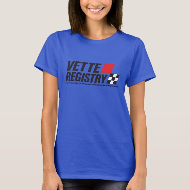 Camiseta Vette Registry Women's Tee (Frente)