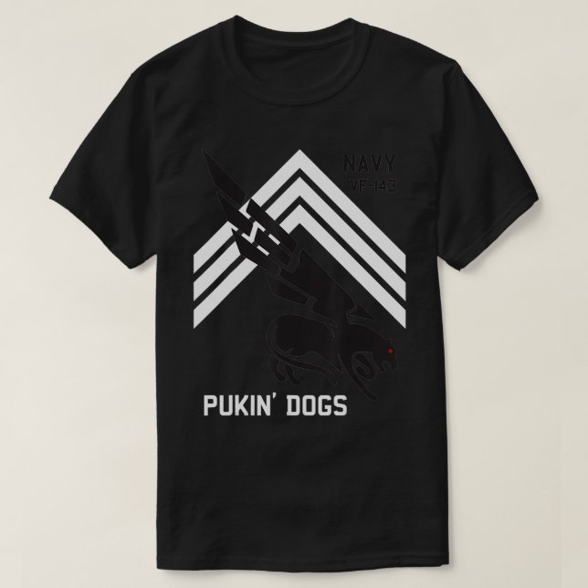 CAMISETA VF143 CÃES PUKIN SANS REPROACHE  (Frente do Design)