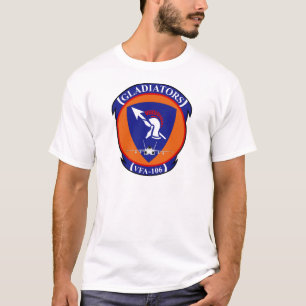 Camiseta VFA - esquadrão de lutador 106 - gladiadores