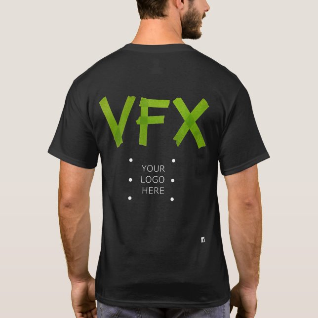 Camiseta VFX Crew Shirt - MARCA PERSONALIZADA DA EMPRESA -  (Verso)