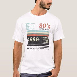 Camiseta Vhs Cassete 1989 Edição Limitada | Presente de ani