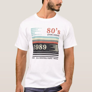 Camiseta Vhs Cassete 1989 Edição Limitada   Presente de ani