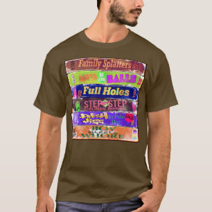 Camiseta VHS para adultos dos anos 90