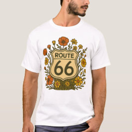 Camiseta Via 66 Vintage Americana