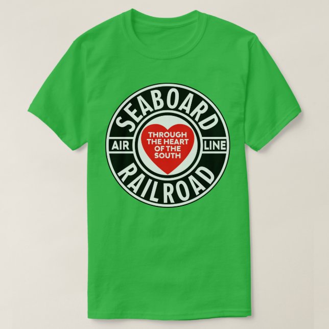 Camiseta Via-férrea Seborard Air Line (Frente do Design)