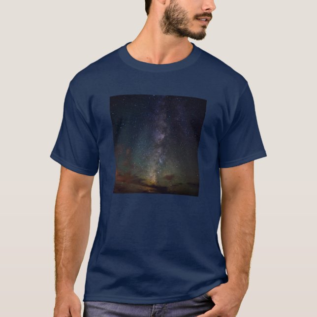 Camiseta Via Látea | Estrelas à Noite (Frente)