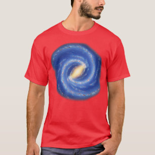 Camiseta Via Látea Galáxia Astronomia Universa do Sistema S