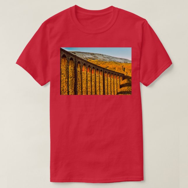 Camiseta Viaduto da cabeça de ribeiro e canto esquerdo (Frente do Design)