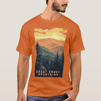 Camiseta viagem 17 do Parque Nacional dos Montes do Enfumaç