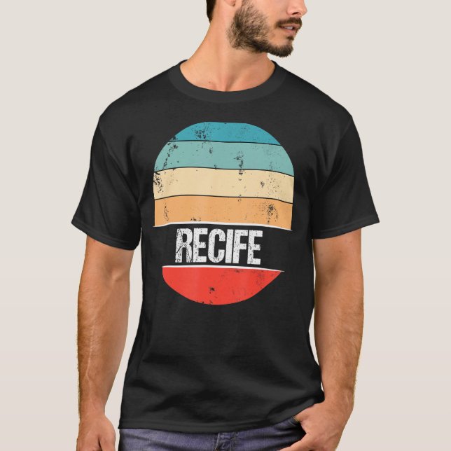 Camiseta Viagem à Cidade do Brasil do Recife (Frente)