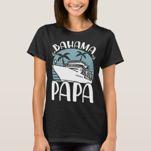 Camiseta Viagem à Família Cruzando Vaga Bahama Papa