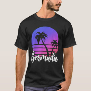 Camiseta Viagem à Família de Férias de Verão de Bermuda Bea