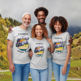Camiseta Viagem à família do Parque Nacional de Yosemite