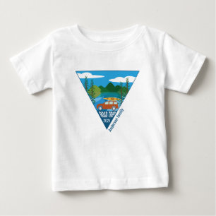 Camiseta Viagem à família personalizada na montanha