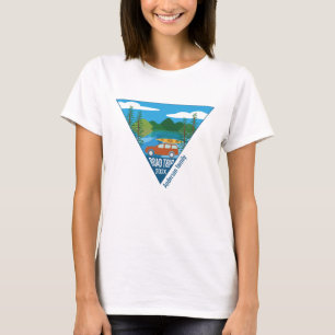 Camiseta Viagem à família personalizada na montanha