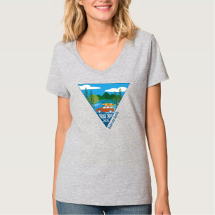 Camiseta Viagem à família personalizada na montanha