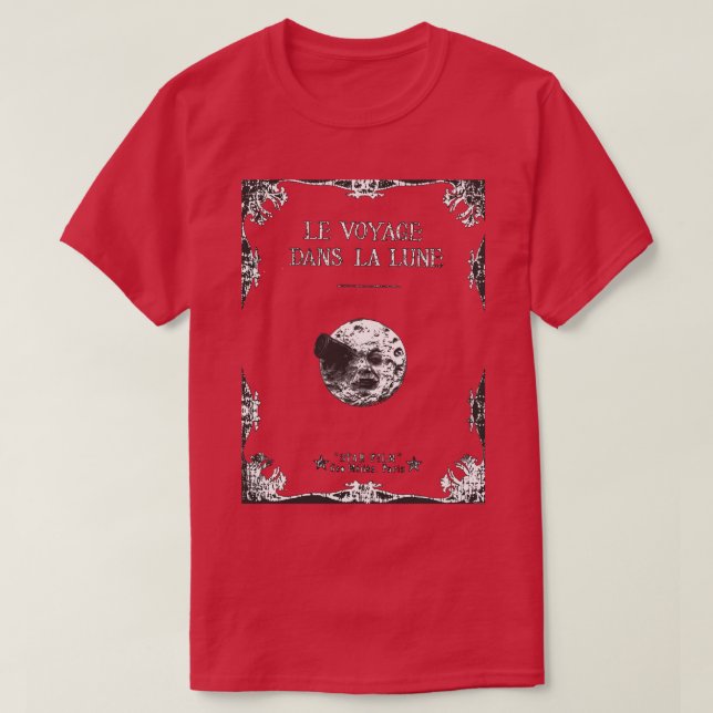 Camiseta Viagem à Lua Le Voyage dans la Lune Tribute (Frente do Design)