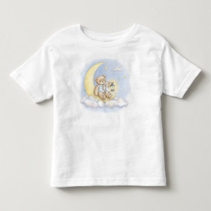 Camiseta Viagem à Lua, Ursinho e Coelho