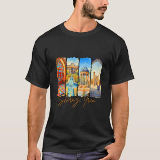Camiseta Viagem ao Irã Shiraz Passeio de Viagem Souvenir Pi