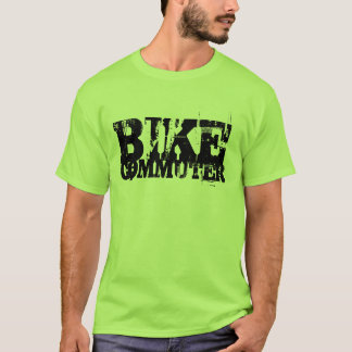 Camiseta viagem ao trabalho da bicicleta