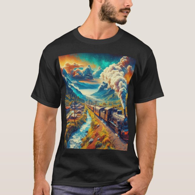 Camiseta Viagem através dos Designs do Vale (Frente)