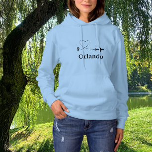 Camiseta Viagem Avião Coração Trilha de Condensação e Local