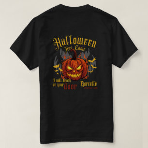 Camiseta Viagem com espíritos assustadores neste Halloween