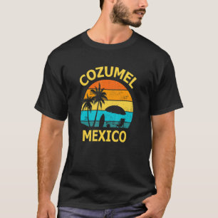 Camiseta Viagem Cozumel México Vacinação Souvenir