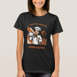 Camiseta Viagem Crítico de Comida viagem