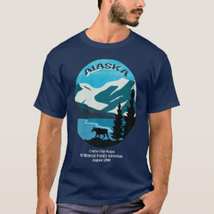 Camiseta Viagem Cruise Da Família Alaska