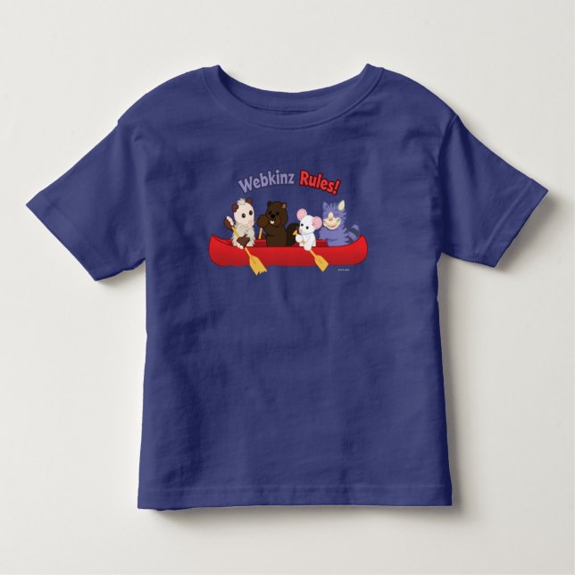 Camiseta Viagem da canoa das regras de Webkinz | Webkinz (Frente)
