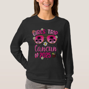 Camiseta Viagem da Girlu2019 Cancun 2025 Amigas Cancun, Méx
