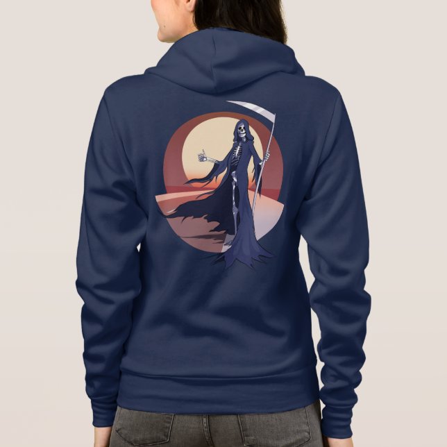 Camiseta Viagem da Grim Reaper Road | Hitchhier (Verso)