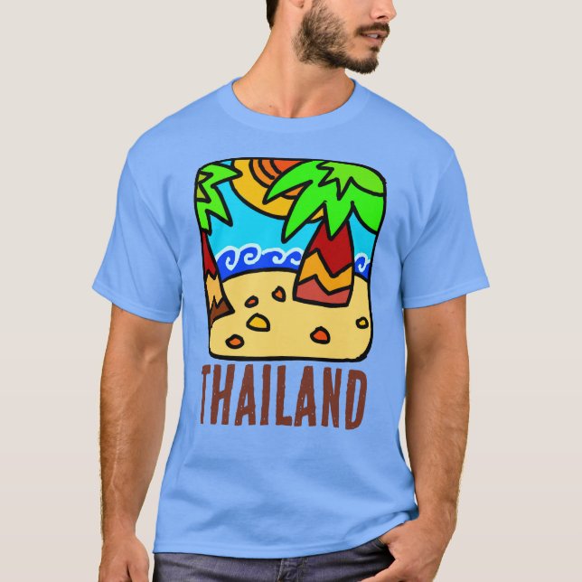 Camiseta Viagem da Tailândia (Frente)