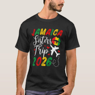 Camiseta Viagem das Irmãs da Jamaica 2026 Férias Jamaica Ir