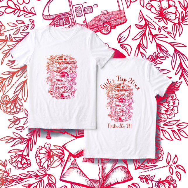 Camiseta Viagem das Meninas (Criador carregado)