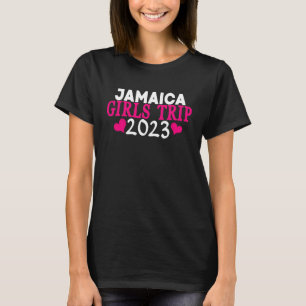 Camiseta Viagem das Meninas da Jamaica 2023 Parte da Desped