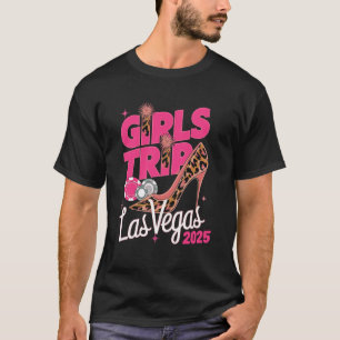 Camiseta Viagem das Meninas de Las Vegas 2025 Vegas Nascime
