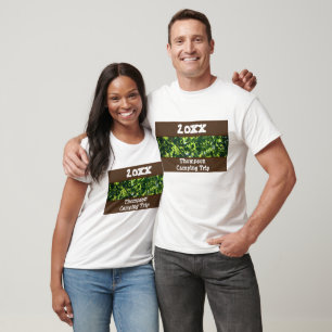 Camiseta Viagem de Acampamento de Família Reunião de Verão