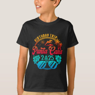 Camiseta Viagem de Aniversário para Punta Cana 2025 Cruzeir