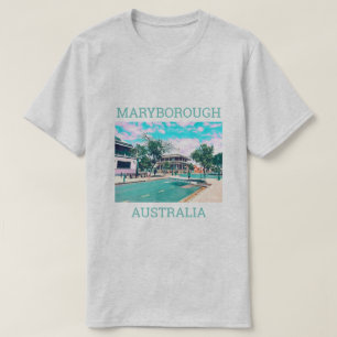 Camiseta Viagem de Austrália do país de Maryborough