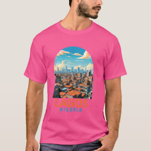Camiseta Viagem de Aventura em Lagos Férias de Verão Lagos