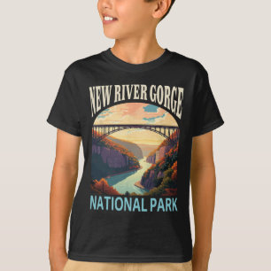 Camiseta Viagem de caminhada e acampamento no Parque Nacion