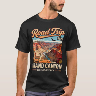 Camiseta Viagem de Carro 2026 Grand Canyon Carneiro Selvage