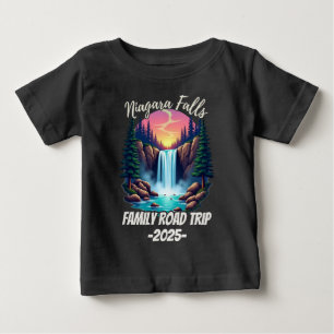 Camiseta Viagem de carro para cachoeira de niagara férias e