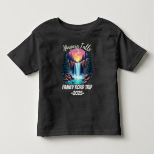 Camiseta Viagem de carro para cachoeira de niagara férias e