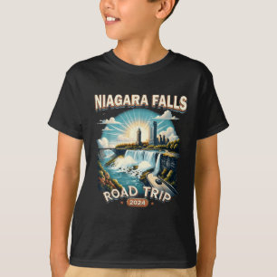 Camiseta Viagem de carro para Niagara Falls 2024 Viagem em