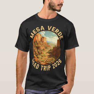 Camiseta Viagem de carro para o Parque Nacional Mesa Verde
