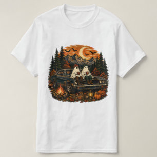 Camiseta Viagem de carro pela montanha assustadora Música