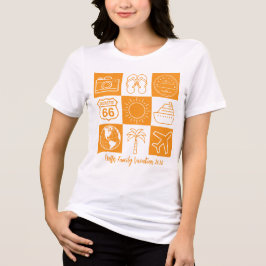Camiseta Viagem de Contorno Simples
